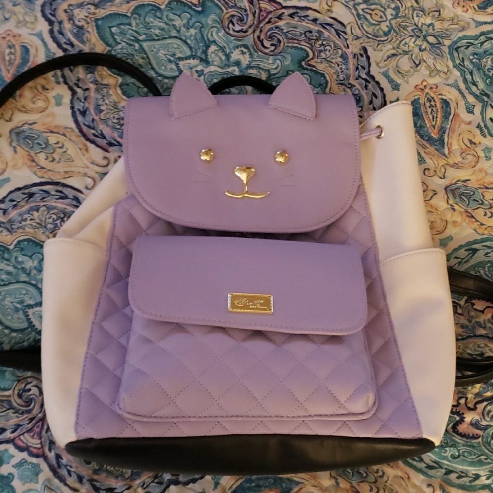Betsy Johnson Kitten Backpack